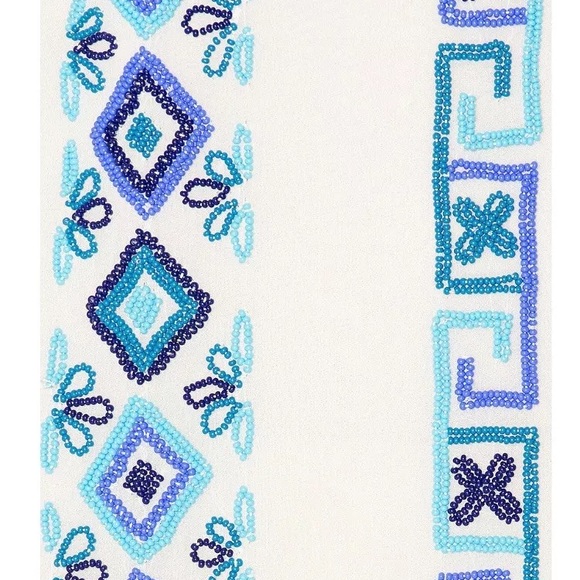 NWOT Rococo Sand Embellished Silk Dress - Picture 5 of 5